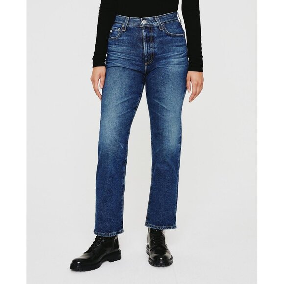 NWT AG Alexxis High Rise Vintage Slim Jean in 14 Years Mentor 26 - Picture 1 of 5